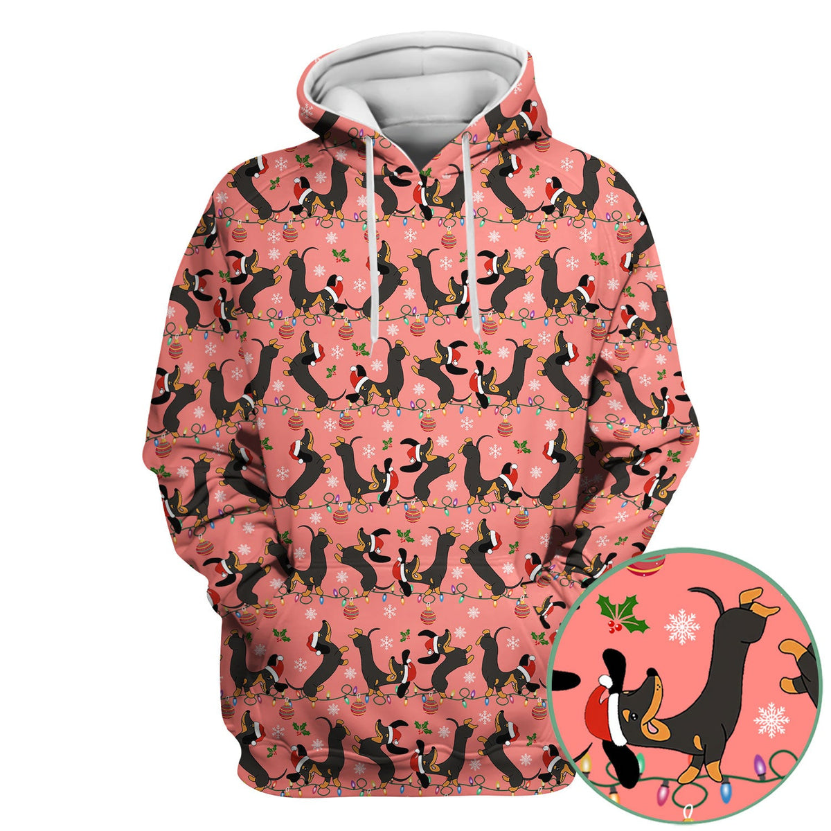 Adorable Dachshund Nurse Scrub Top - Christmas Gift