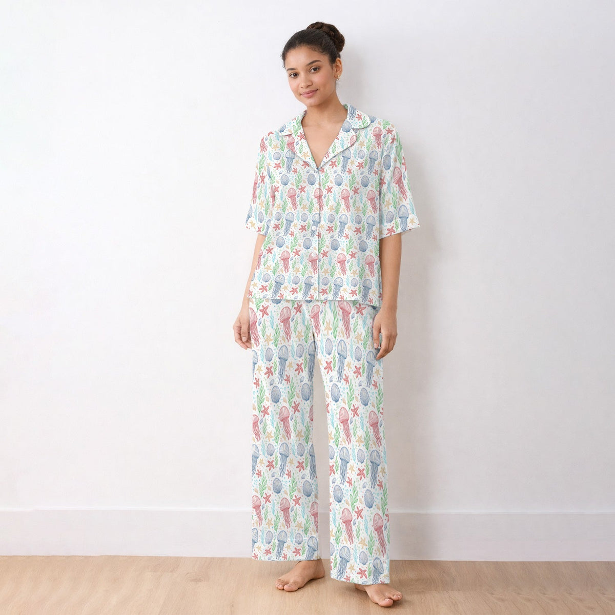 Jellyfish Ocean World Pajama Set