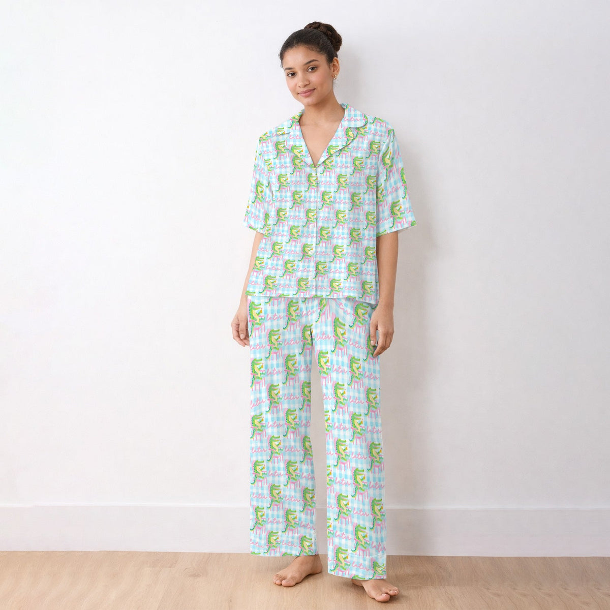 Lazy Crocodile Later Pajama Set