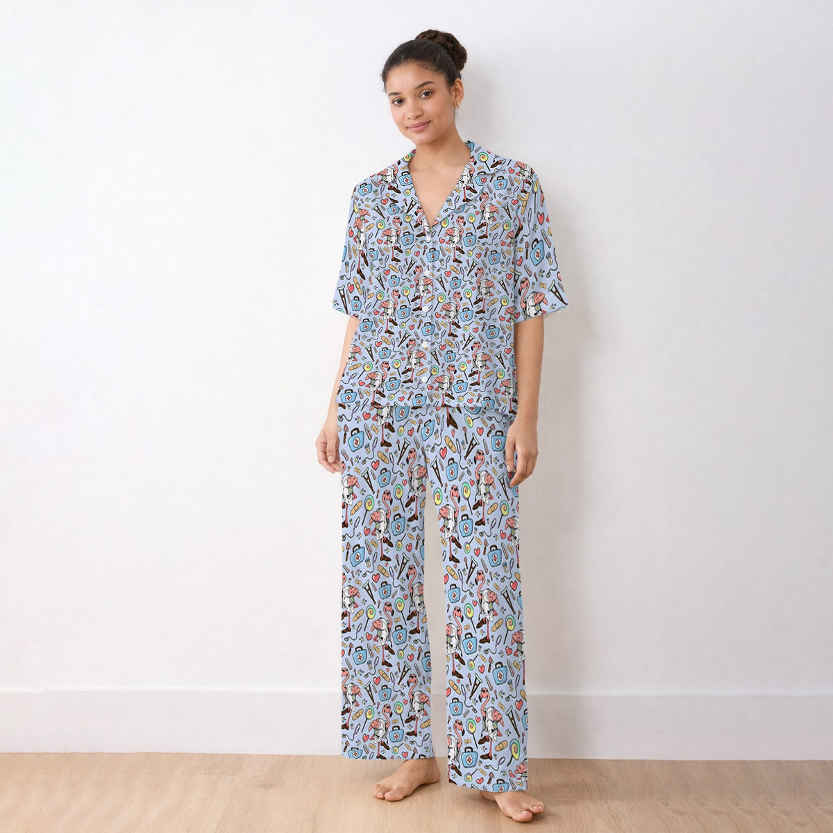 Flamingo Pajama Set
