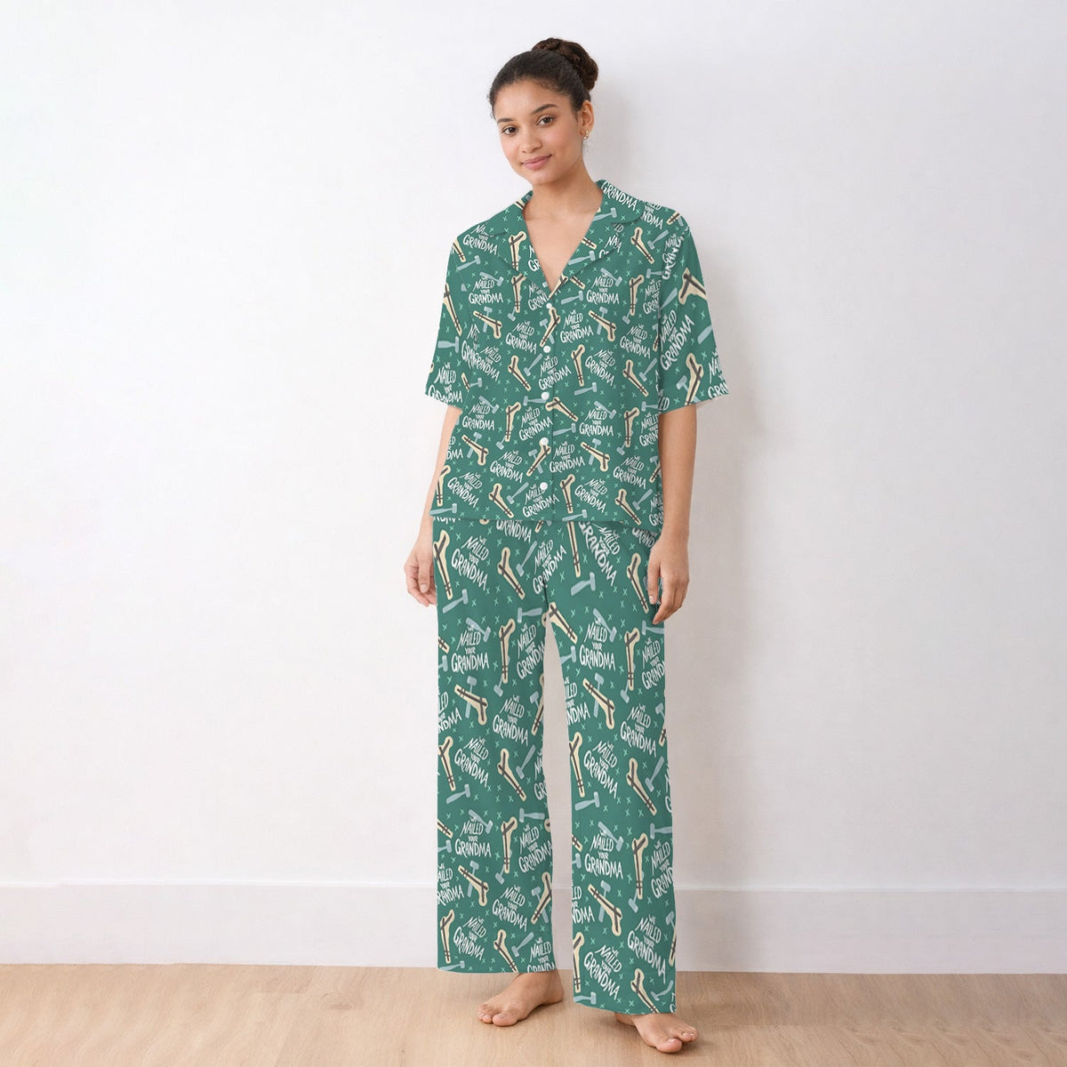 Bone Hammer Nailed Your Grandma Pajama Set