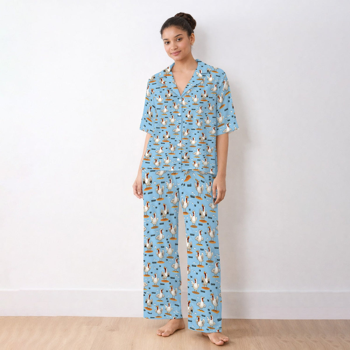 Screaming Seagull Sky Pajama Set