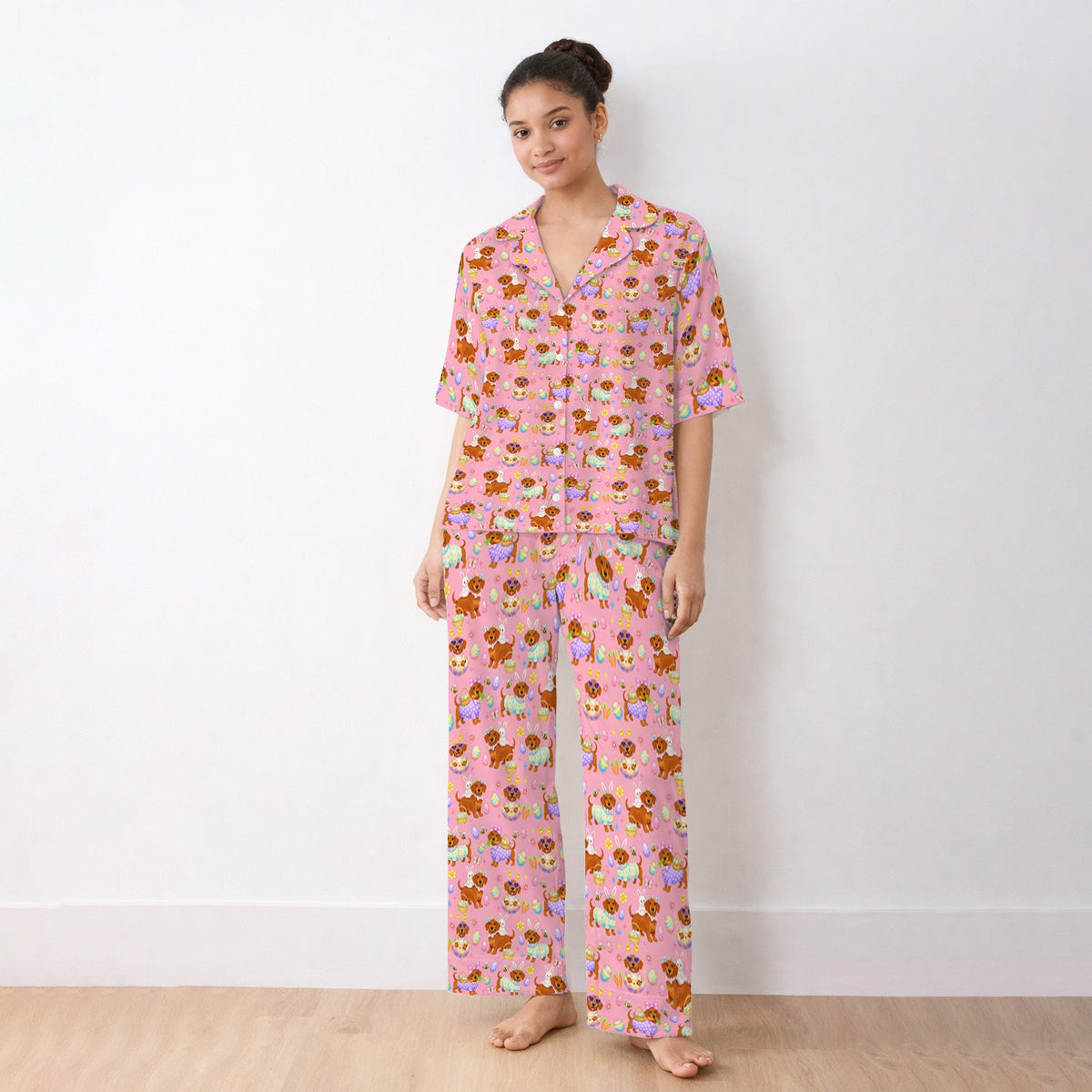 Easter Dachshund Pajama Set