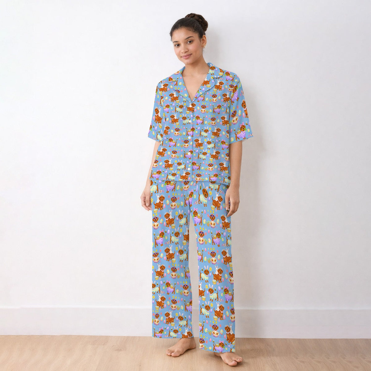 Easter Dachshund Pajama Set