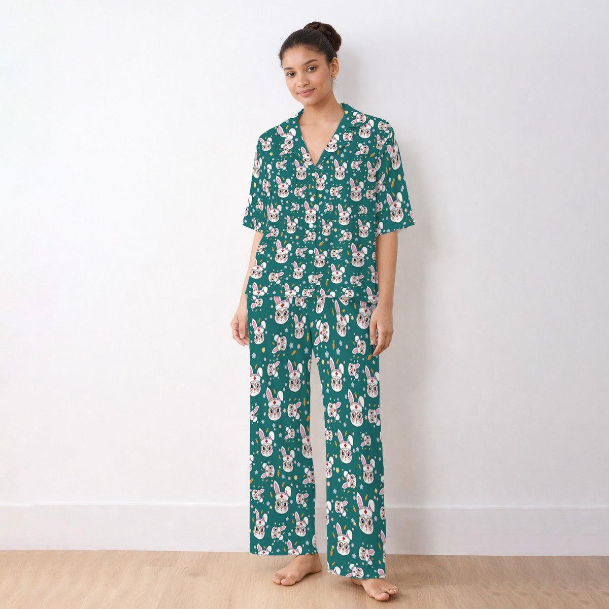 Bunny Nurse Pajama Set - Easter Gift