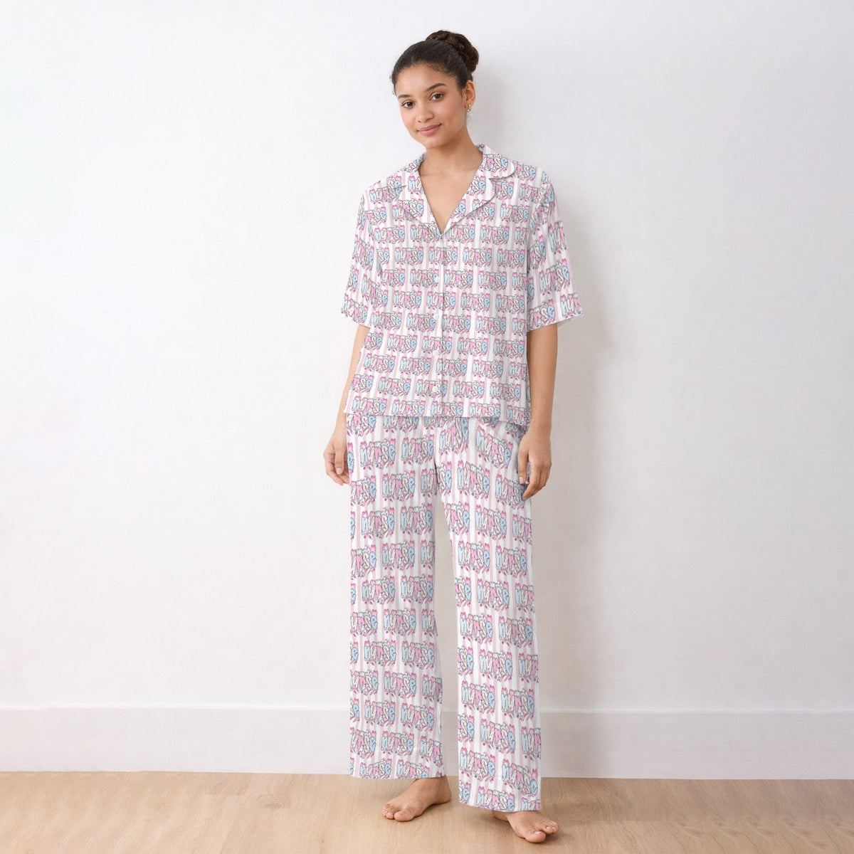 Pastel Nurse Pajama Set