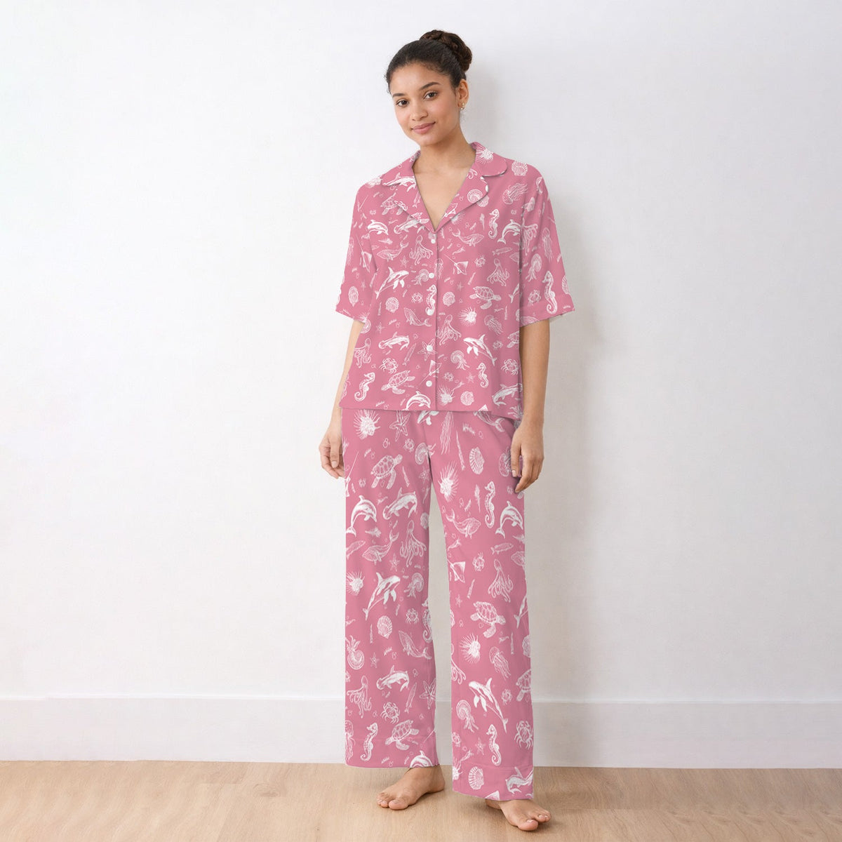 Marine Sea Life Pajama Set