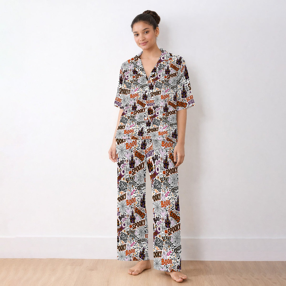 Haunted House Pajama Set