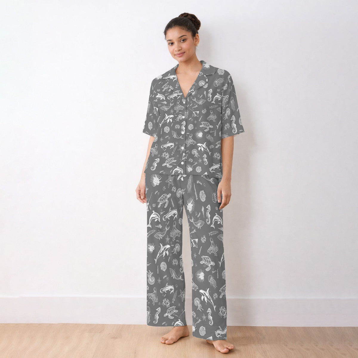 Marine Sea Life Pajama Set