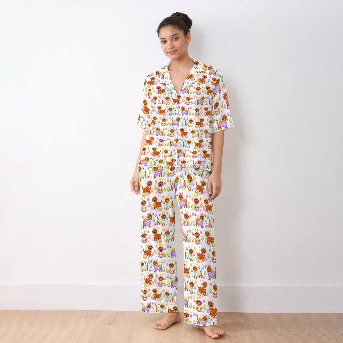 Easter Dachshund Pajama Set