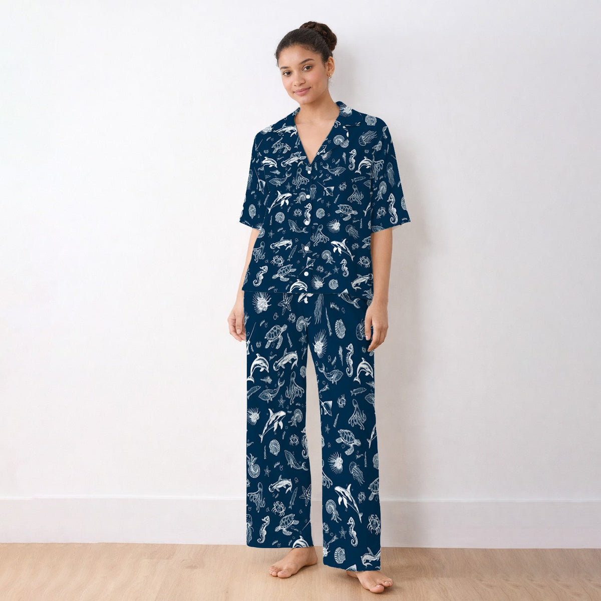 Marine Sea Life Pajama Set