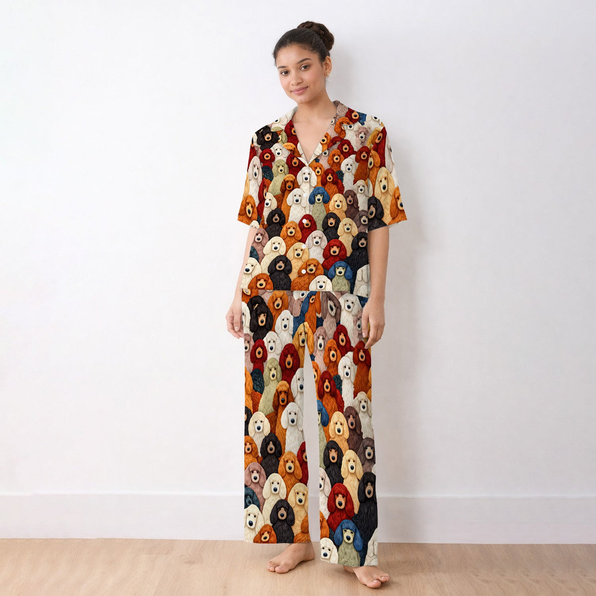 Poodle Dog Pajama Set