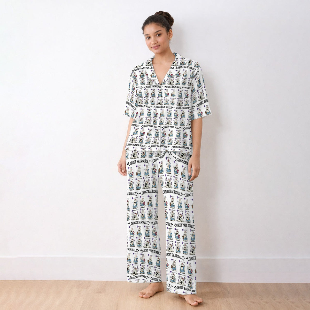 Ghost Pain Scale Pajama Set