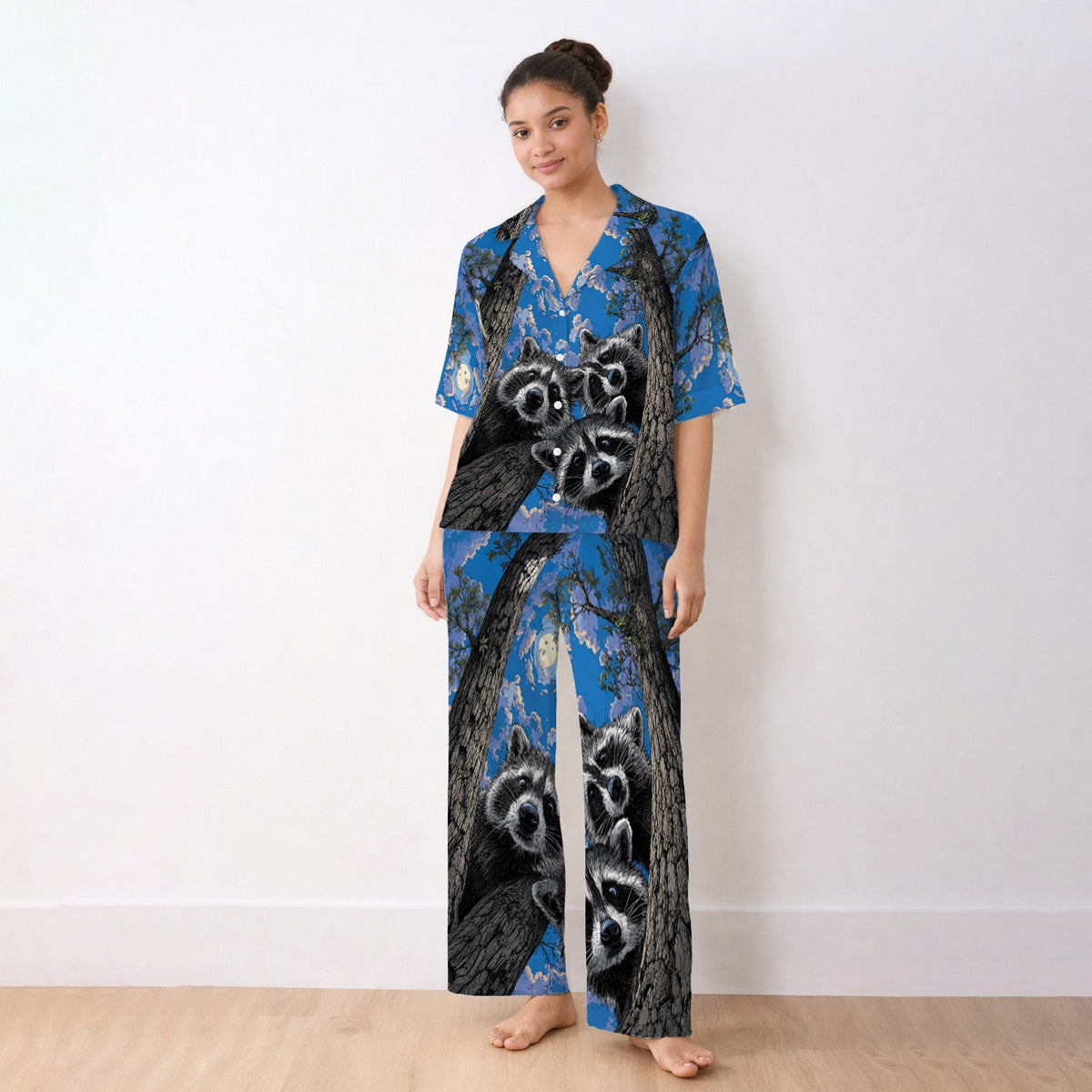 Raccoon Tree Veterinary Nurse Pajama Set