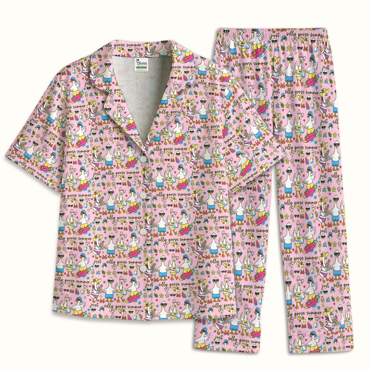 Silly Goose Summer Pajama Set
