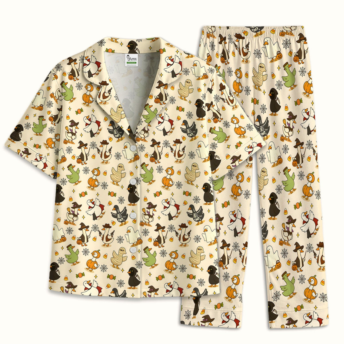 Costume Ducks Pajama Set - Halloween Gift