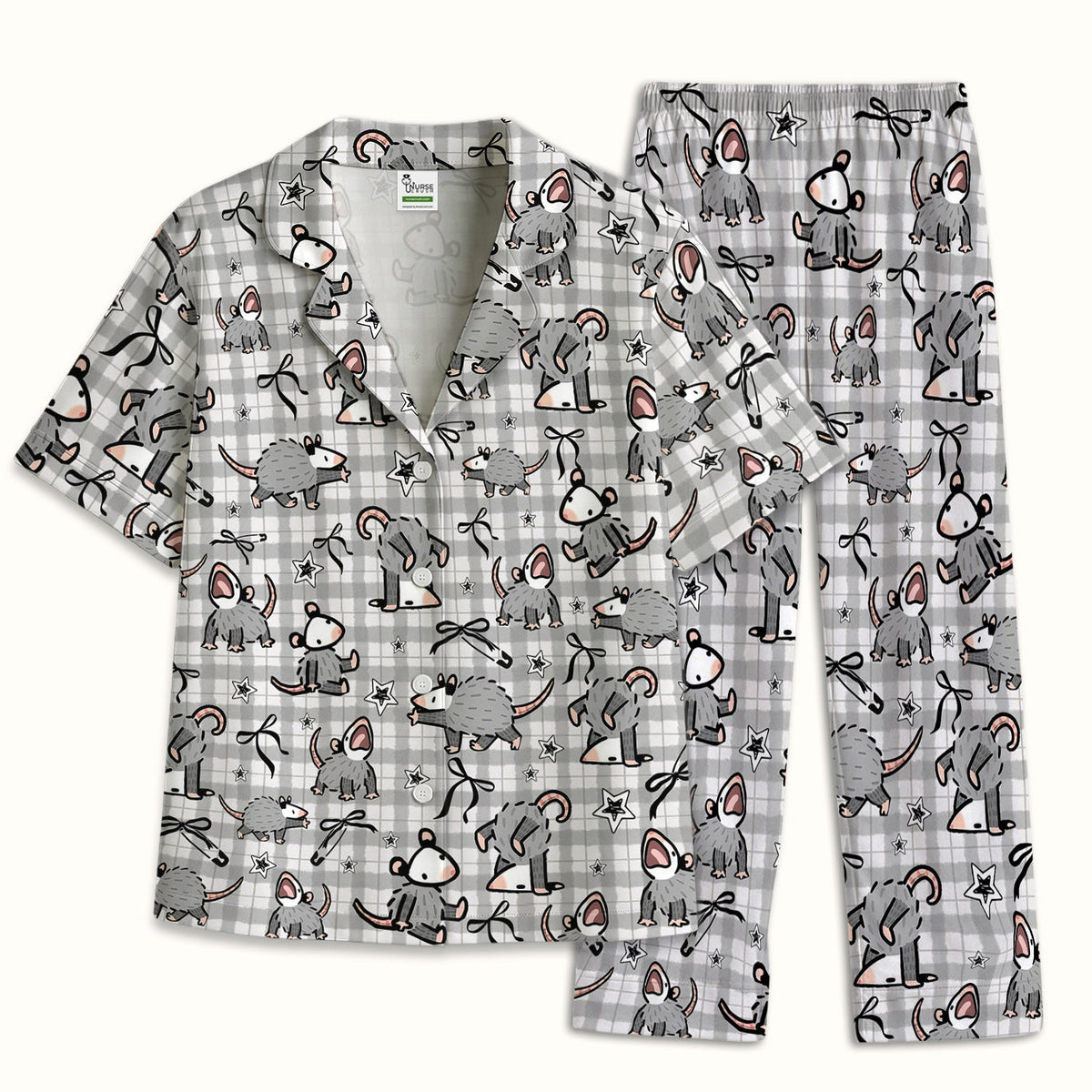 Mouse Cartoon Pajama Set
