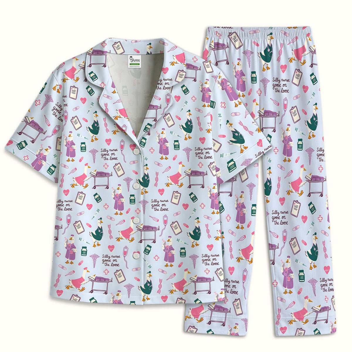 Goose Medical Humor Tools Pajama Set