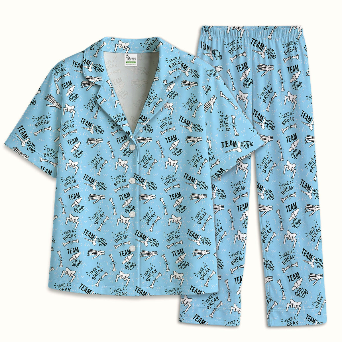Team Ortho Bone Joint Pajama Set