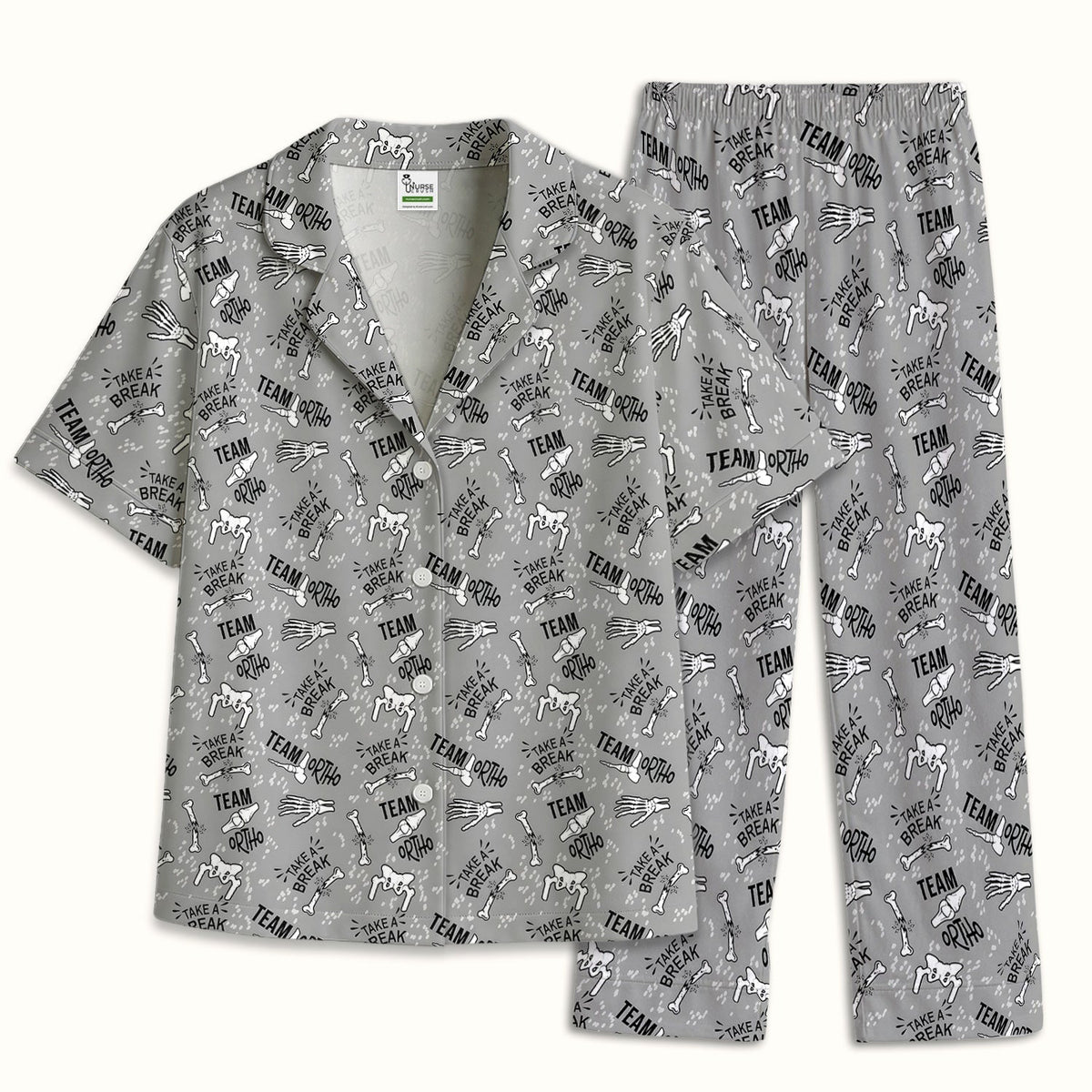 Team Ortho Bone Joint Pajama Set