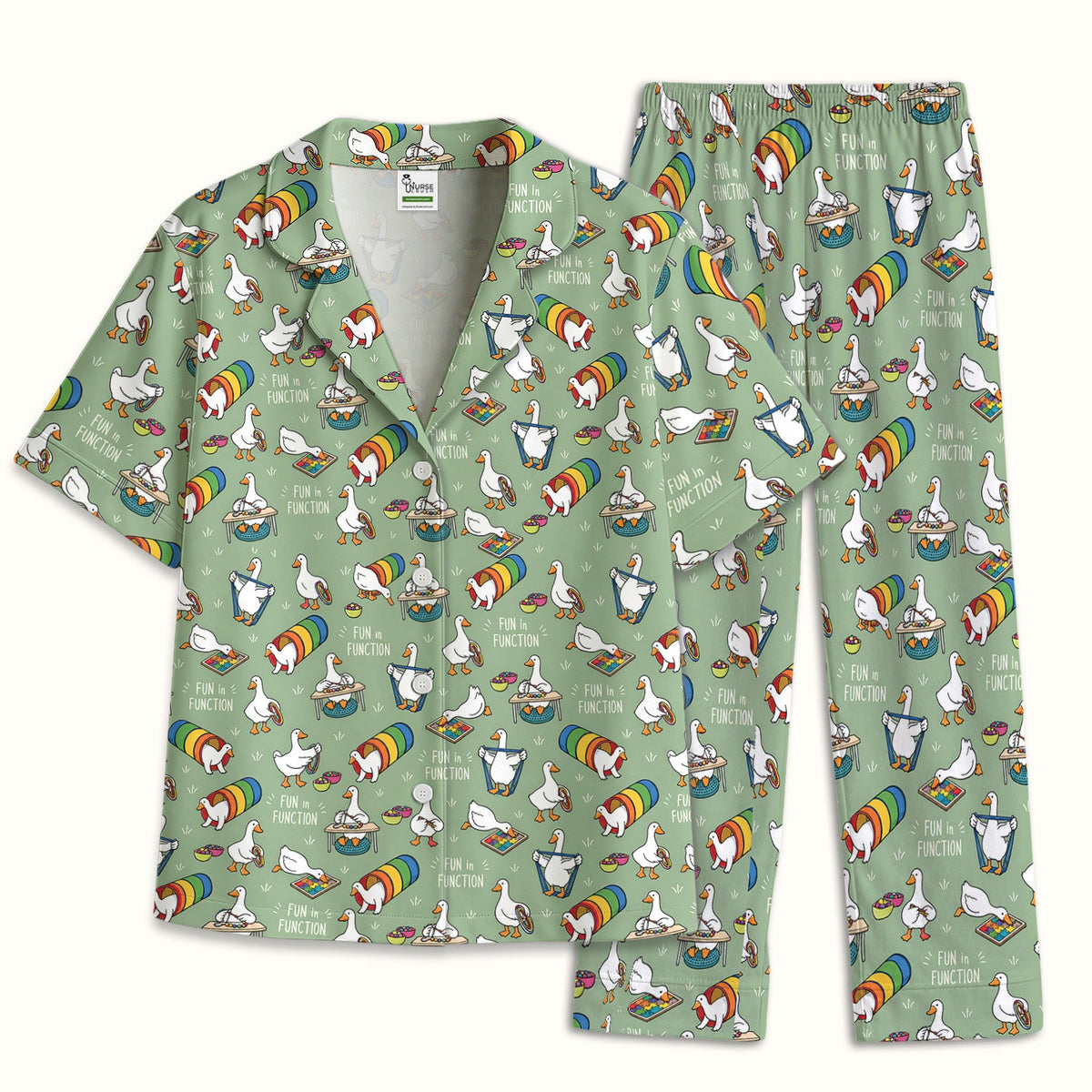 Fun In Function Occupational Therapy Duck Pajama Set