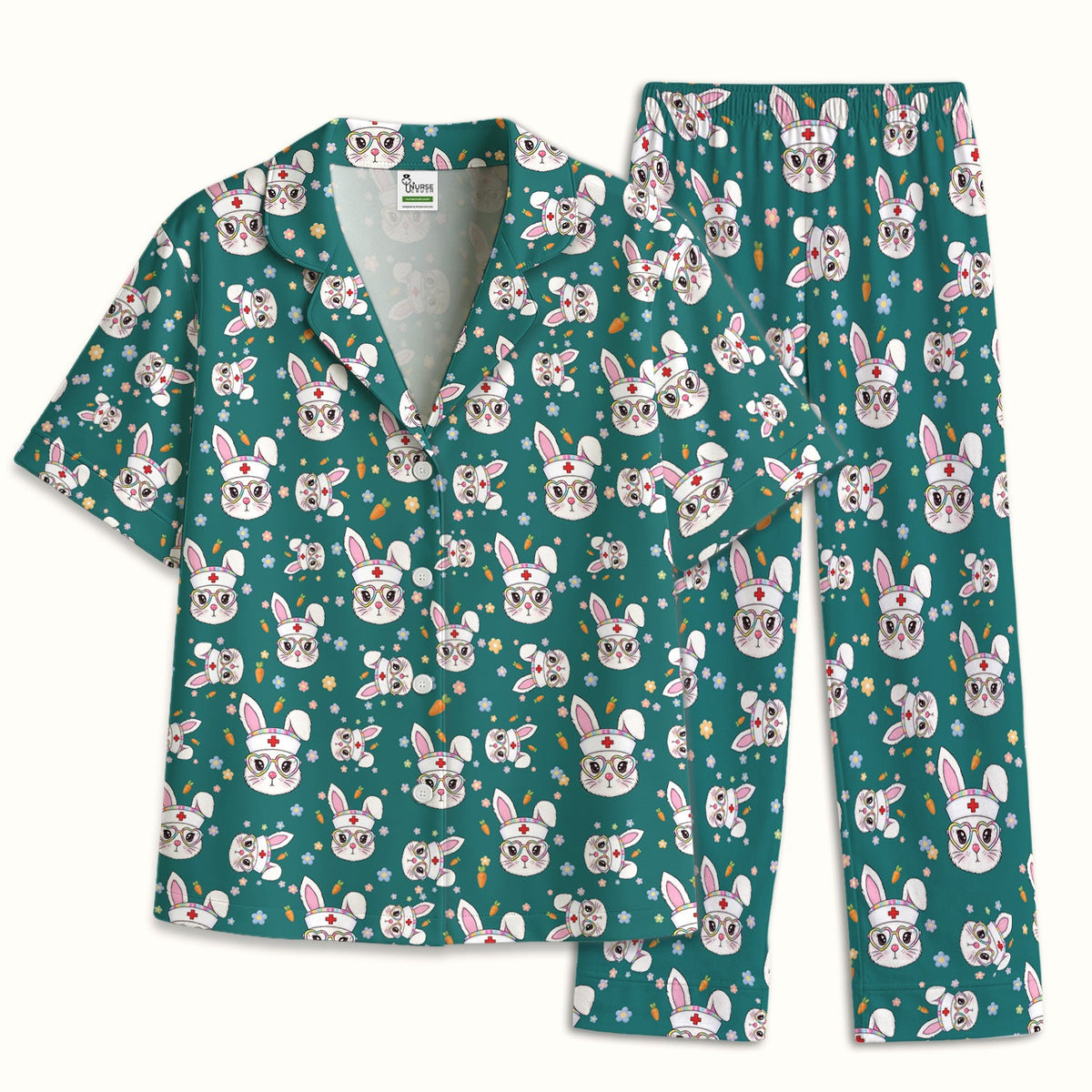 Bunny Nurse Pajama Set - Easter Gift