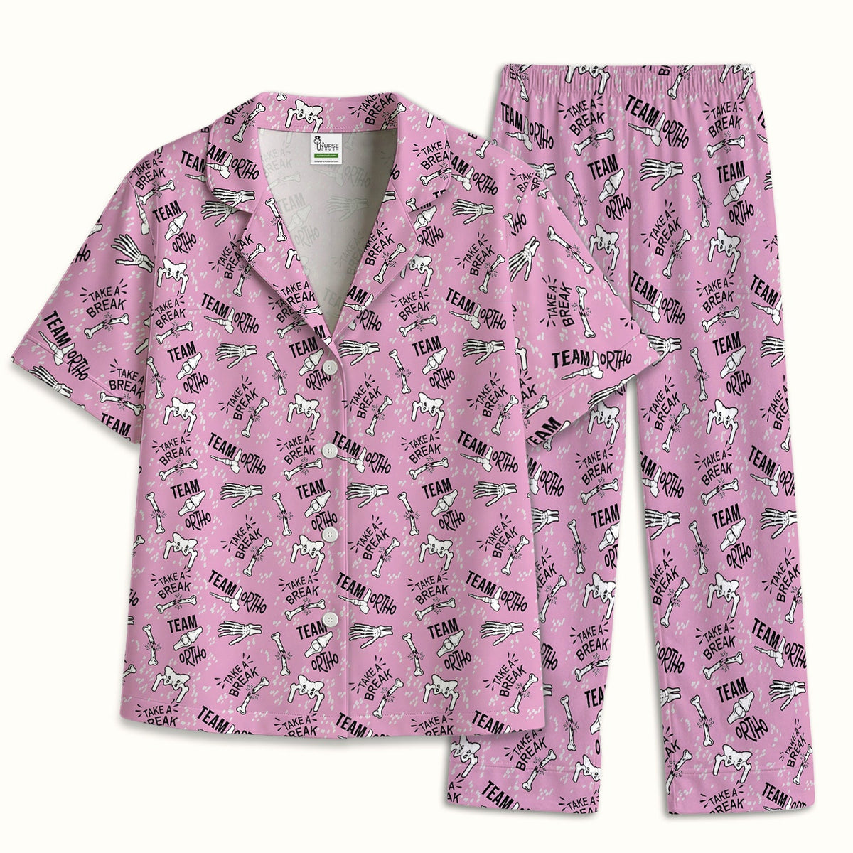 Team Ortho Bone Joint Pajama Set