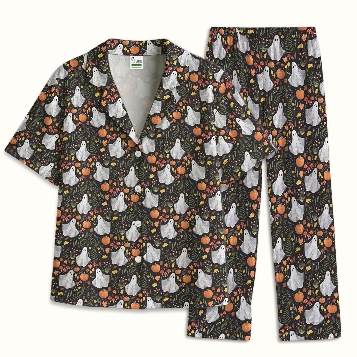 Pumpkin Woodland Pajama Set