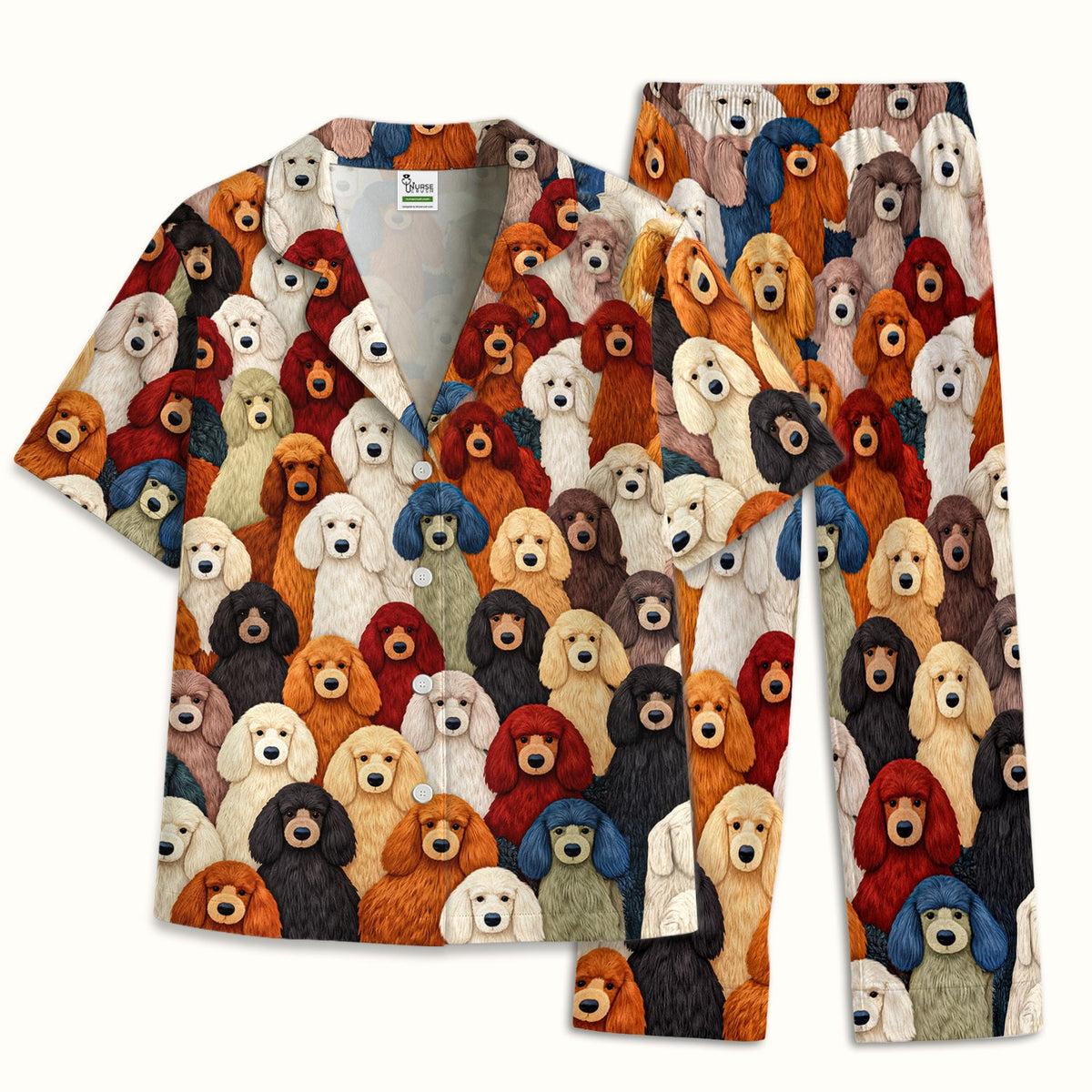 Poodle Dog Pajama Set