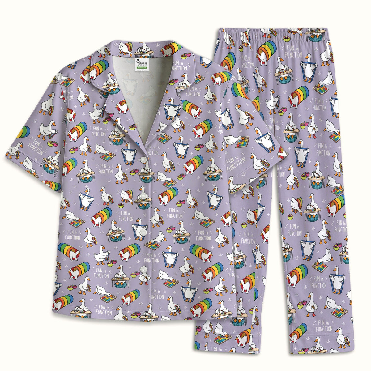 Fun In Function Occupational Therapy Duck Pajama Set