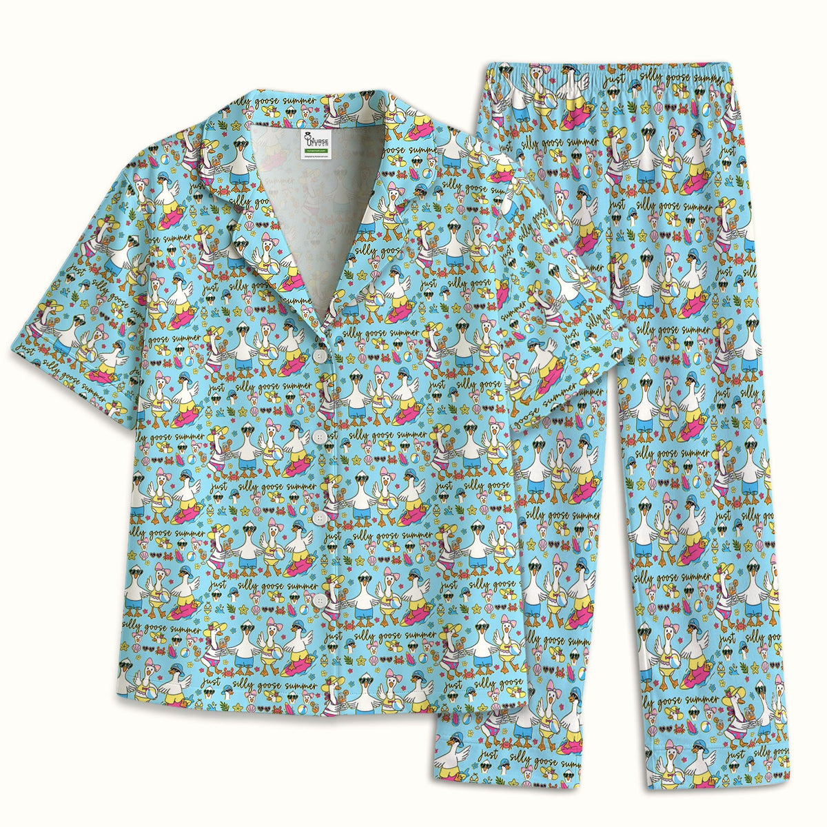 Silly Goose Summer Pajama Set