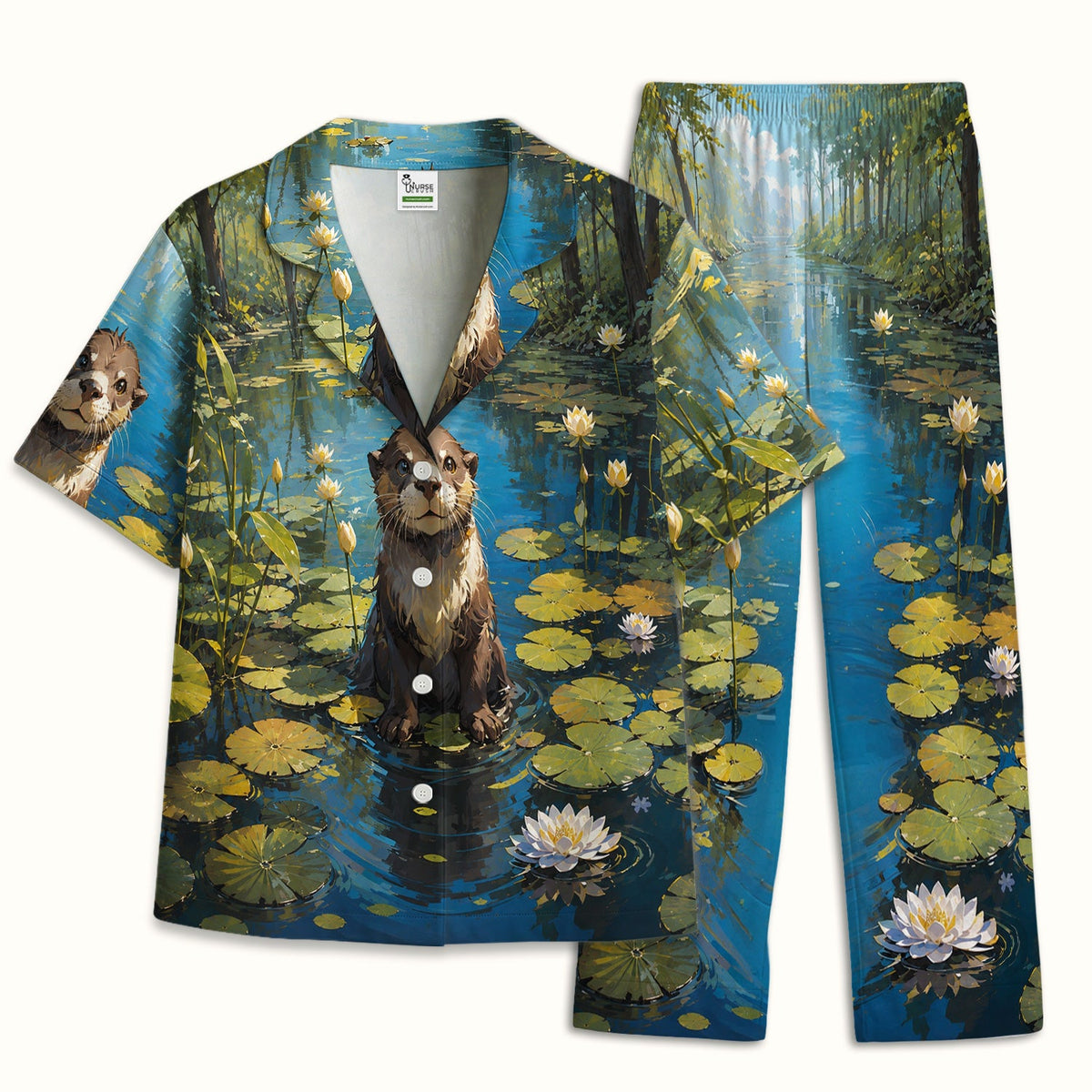 Otter Pond Pajama Set