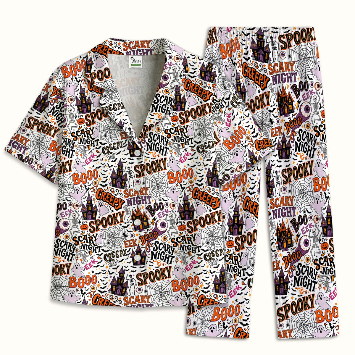 Haunted House Pajama Set