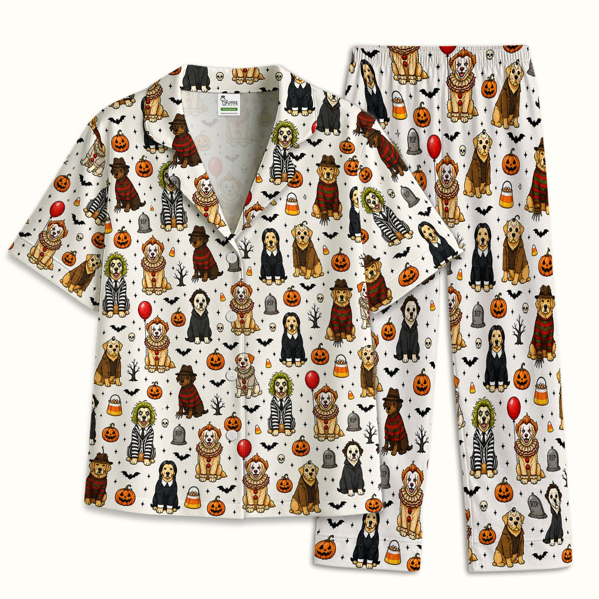 Halloween Dog Pajama Set
