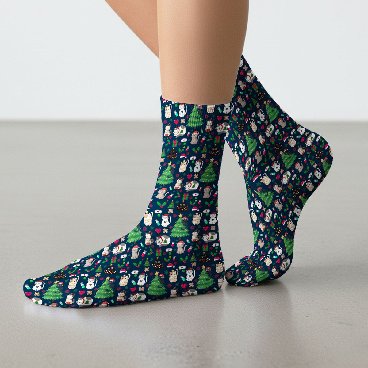 Christmas Pet Nurse Socks