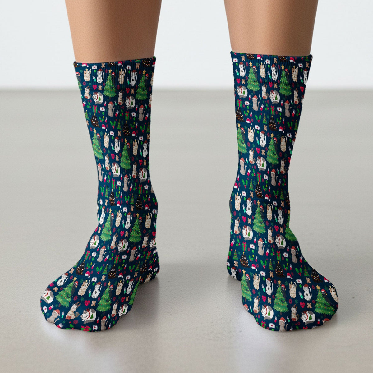 Christmas Pet Nurse Socks