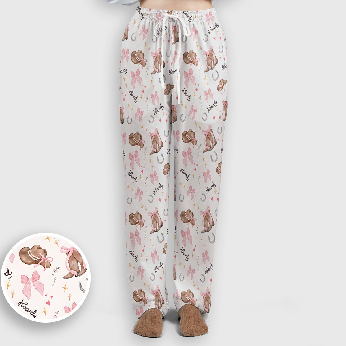 Pink Cowgirl Boots Nurse Scrub Set