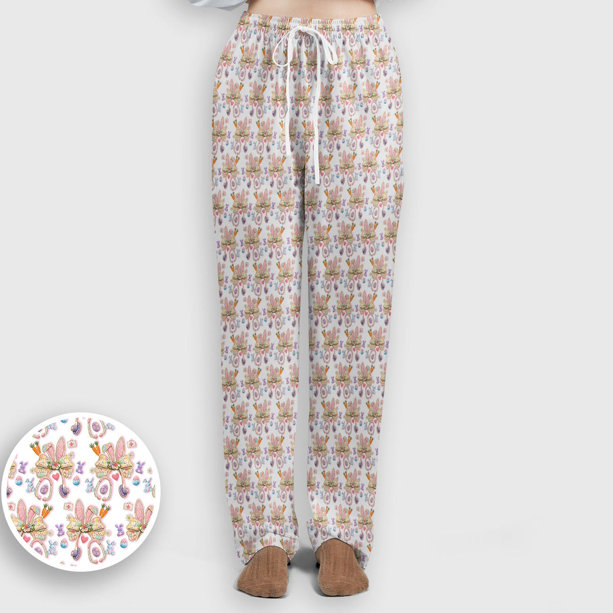 Bunny Stethoscope Nurse Scrub Set - Easter Gift