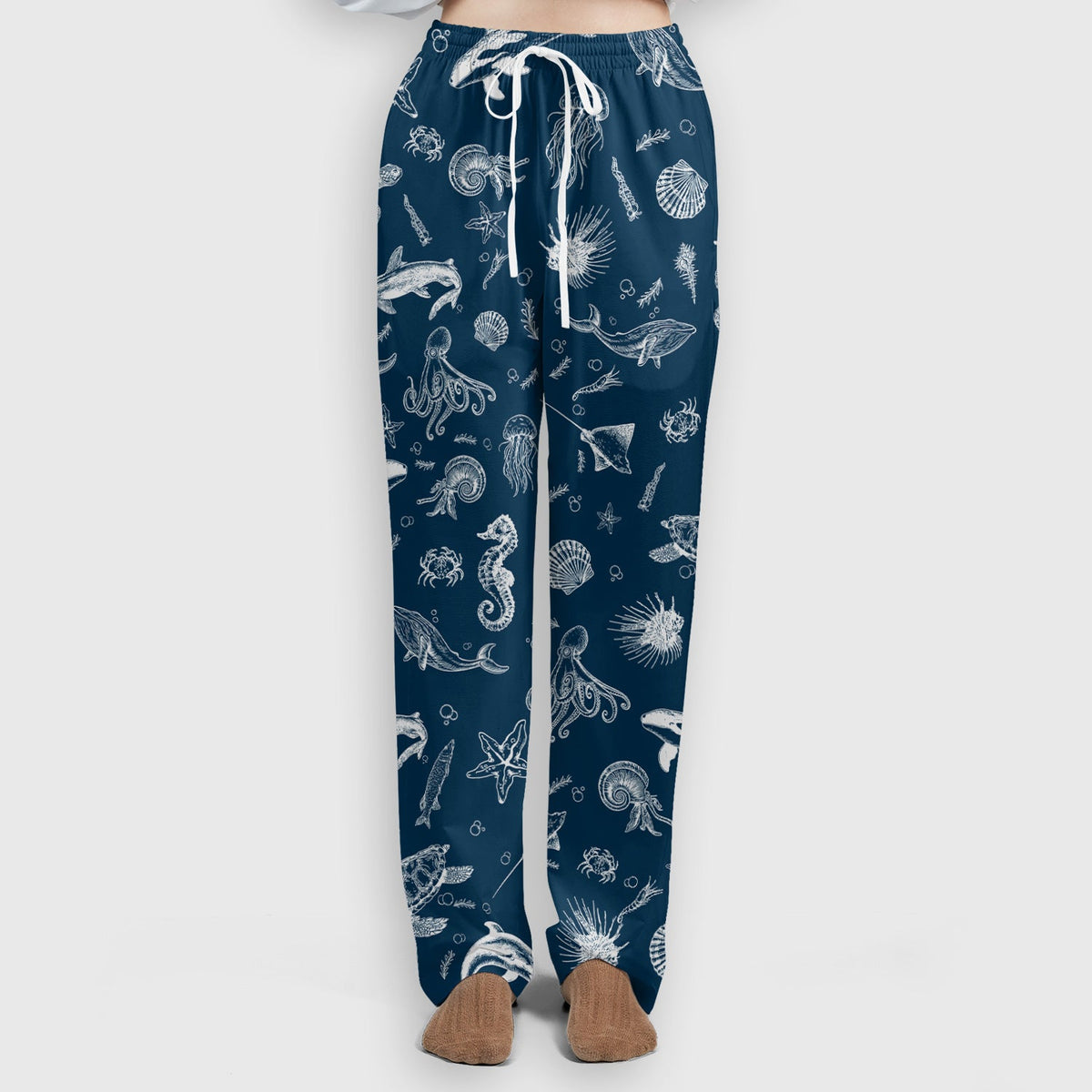 Marine Sea Life Nurse Scrub Set