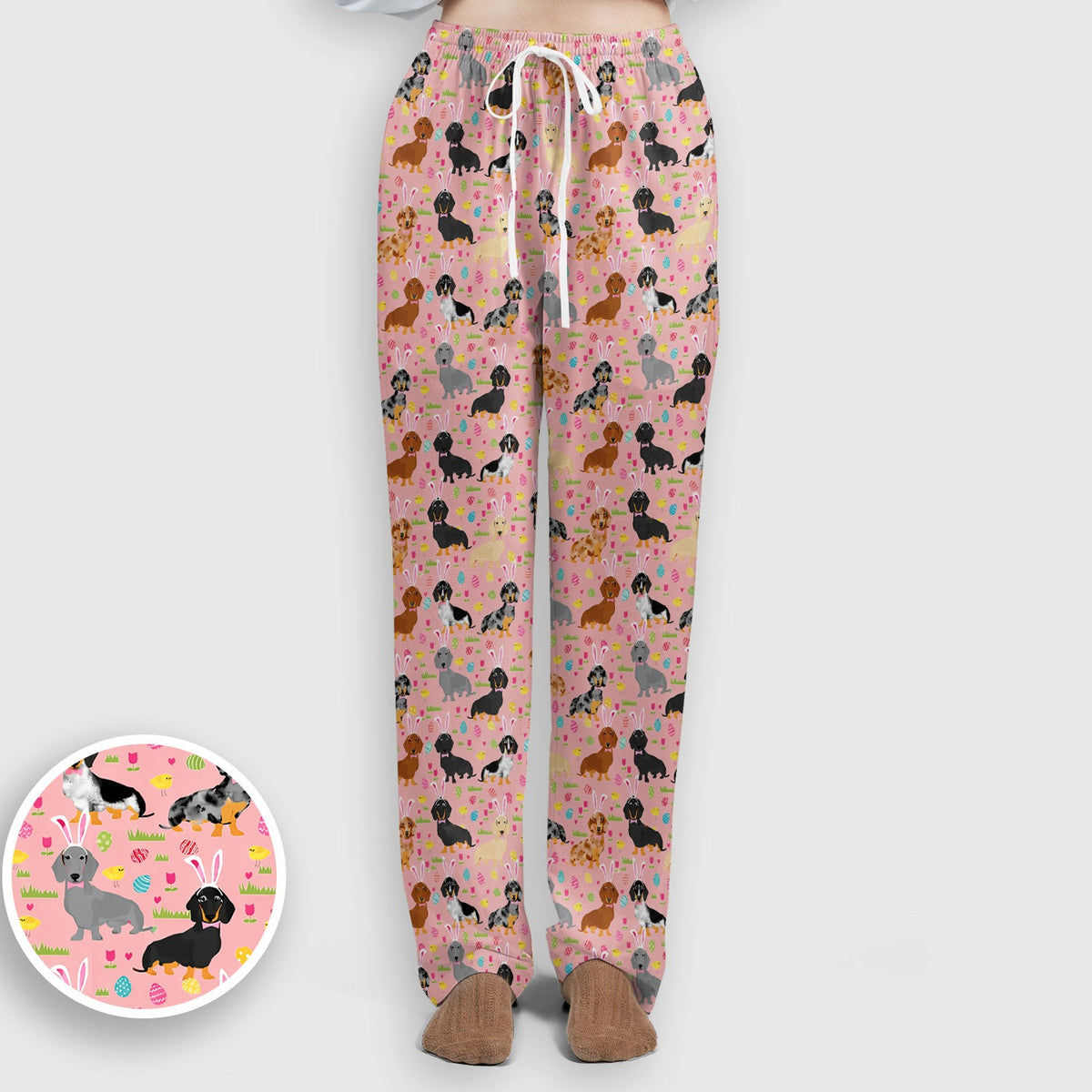 Dachshund Dog Nurse Scrub Set - Easter Gift