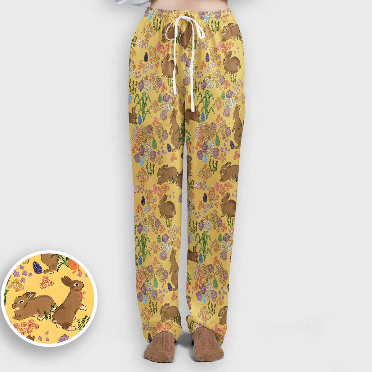 Easter Bunny Nurse Scrub Set