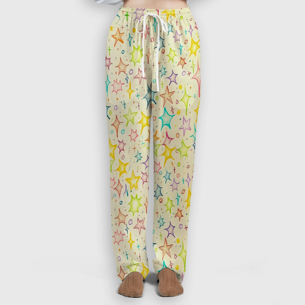Chill Raccoon Starry Music Nurse Scrub Set