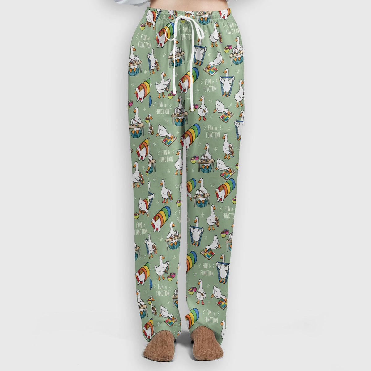 Fun In Function Occupational Therapy Duck Nurse Scrub Set