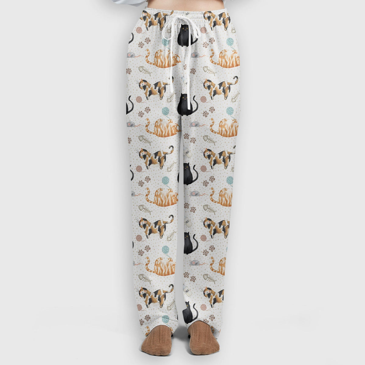 Cat Yarn Paw Nurse Scrub Set