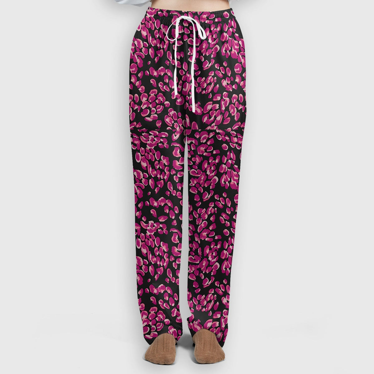 Falling Pink Rose Petals Nurse Scrub Set