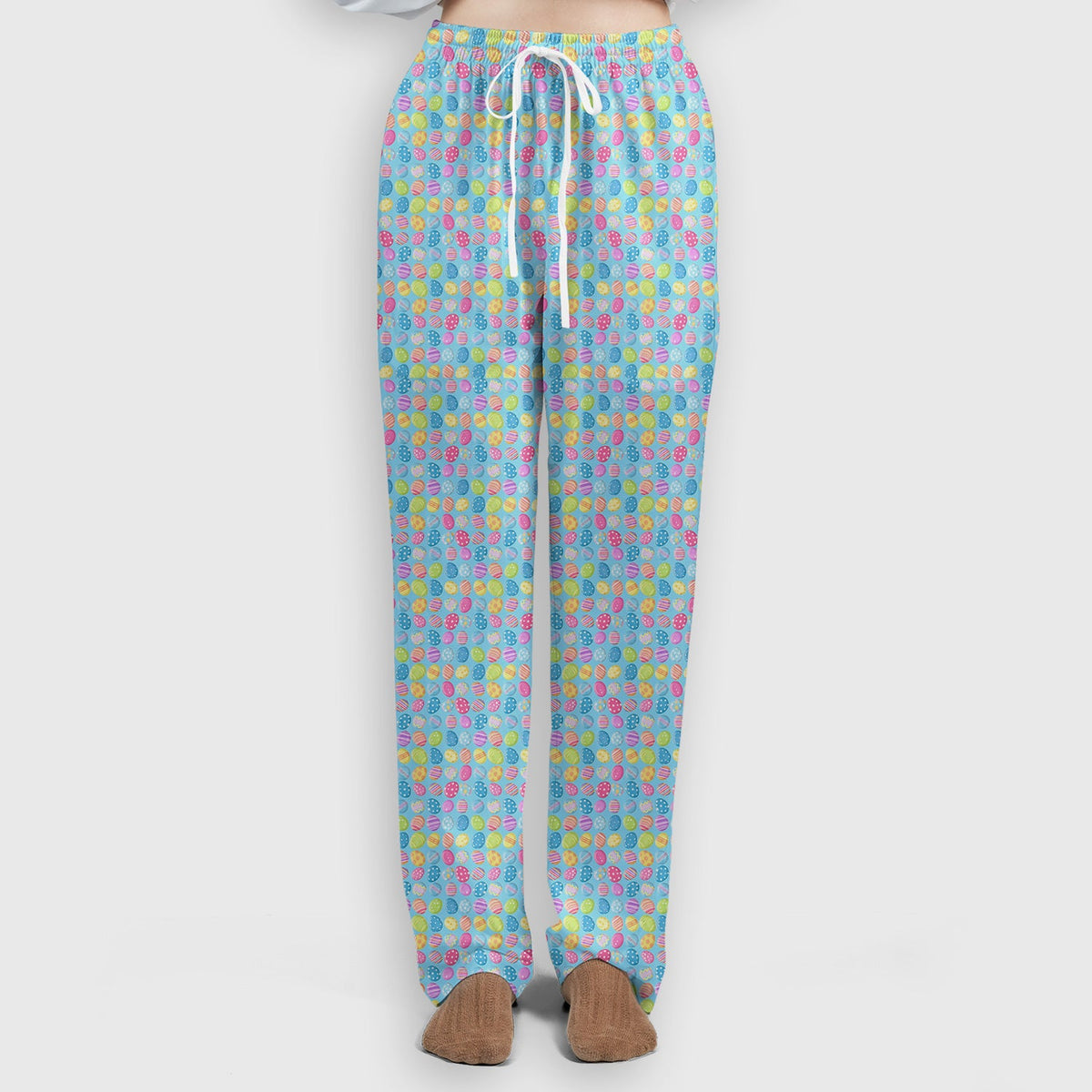 Colorful Easter Eggs Nurse Scrub Set