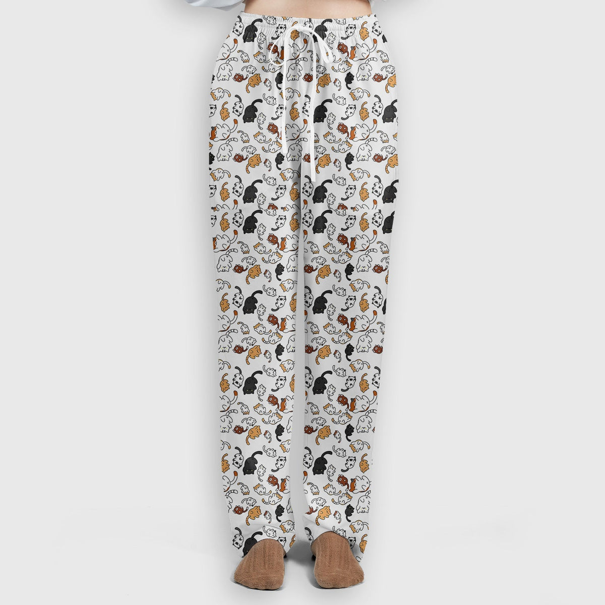 Cute Cat Nurse Scrub Set