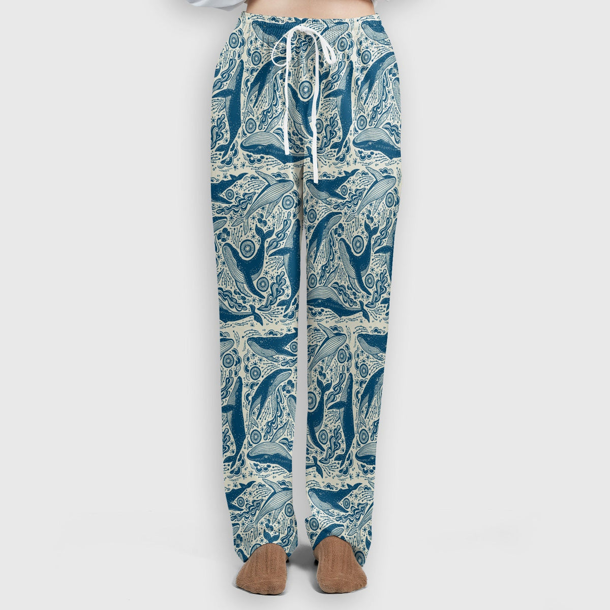 Blue Whale Ocean Nurse Scrub Set