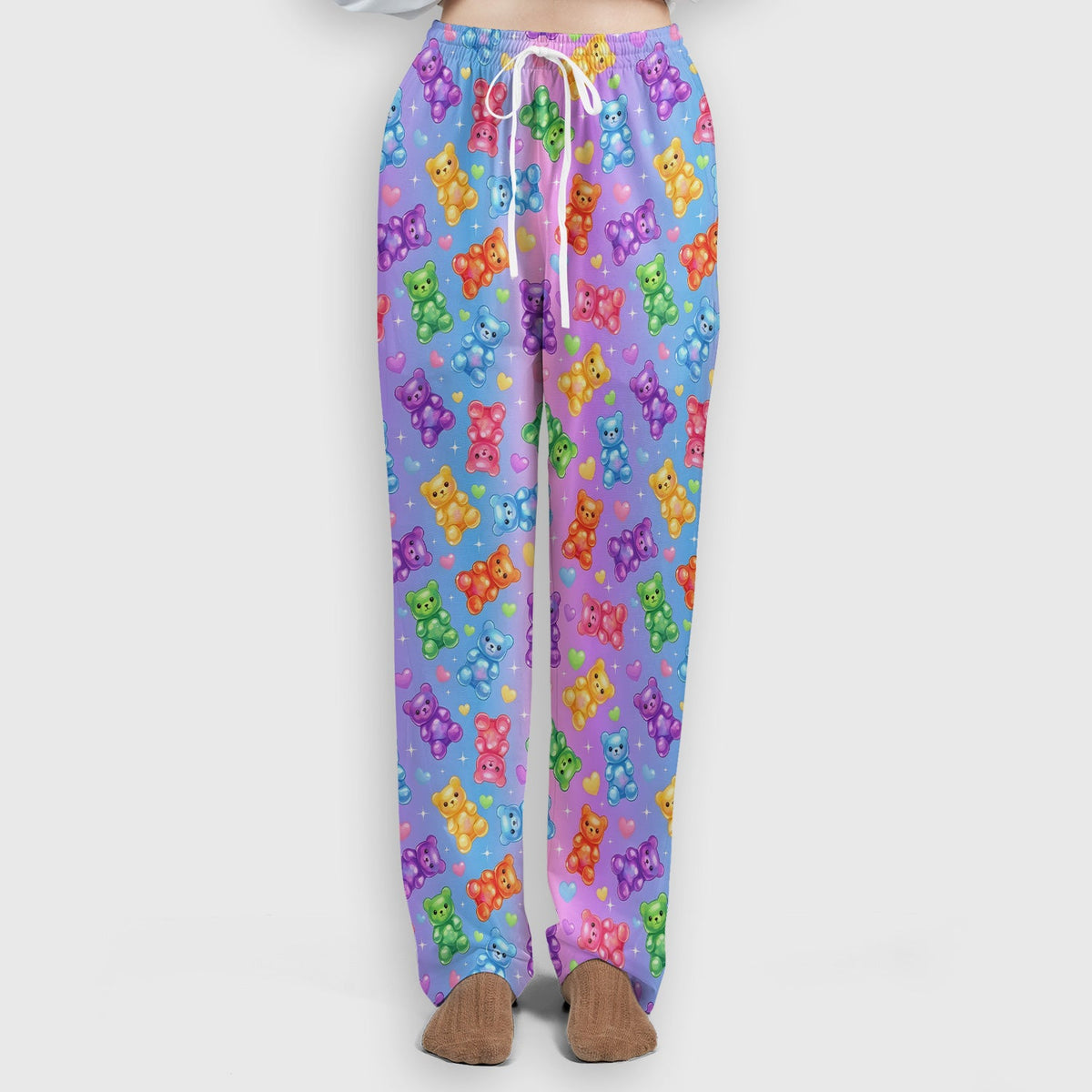 Colorful Gummy Bear Nurse Scrub Set