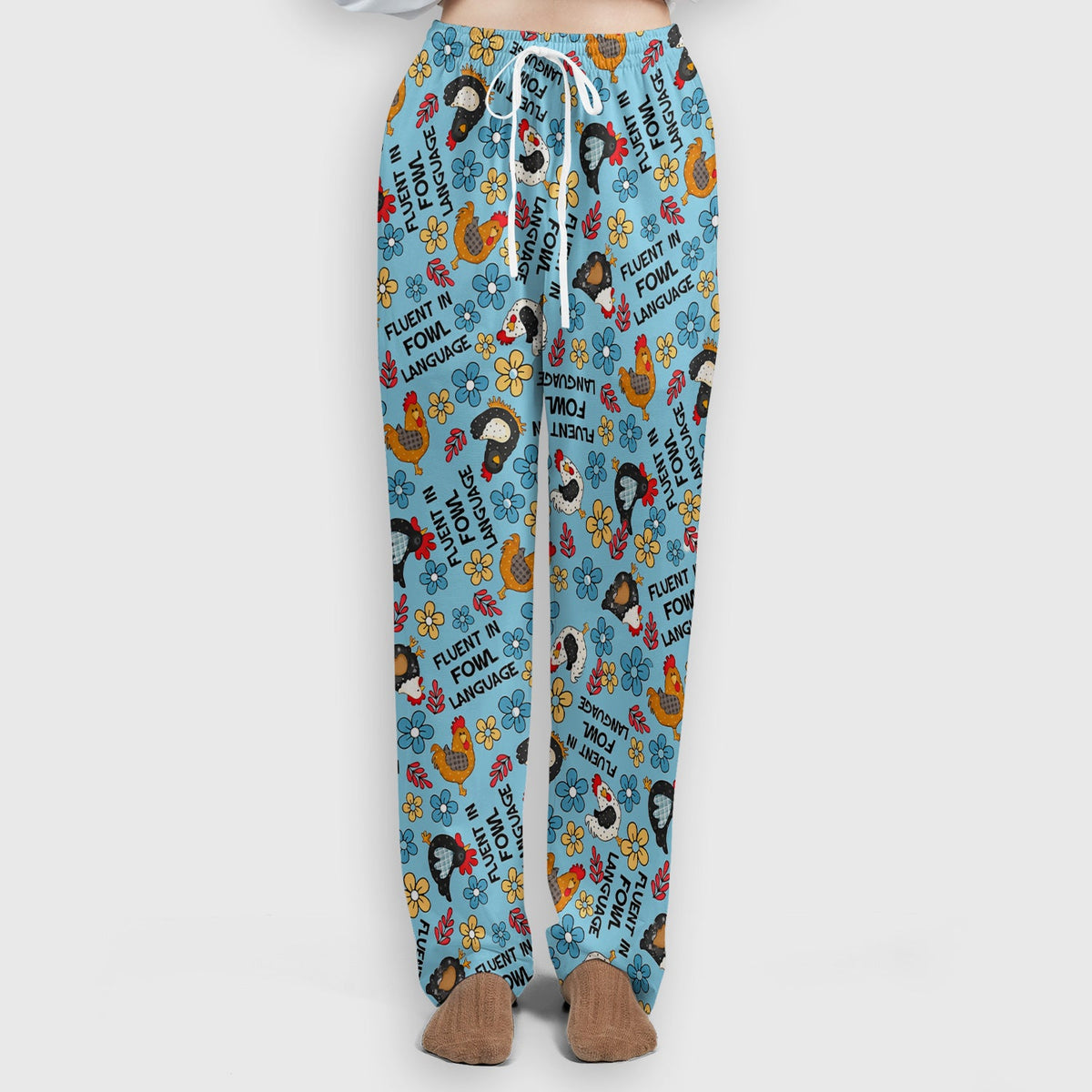 Fluent In Fowl Language Nurse Scrub Set